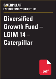 DIVERSIFIED GROWTH FUND – LGIM 14 – CATERPILLAR
