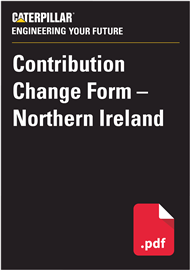 CONTRIBUTION CHANGE FORM – NORTHERN IRELAND