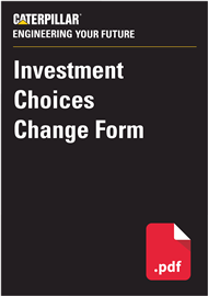 INVESTMENT CHOICES CHANGE FORM