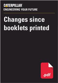 CHANGES SINCE BOOKLETS PRINTED