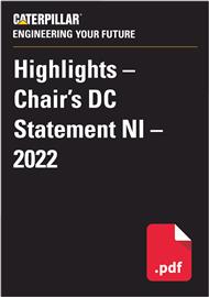 HIGHLIGHTS – CHAIR's DC STATEMENT NI 2022