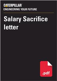 SALARY SACRIFICE LETTER