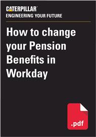 HOW TO CHANGE YOUR PENSION BENEFITS IN WORKDAY