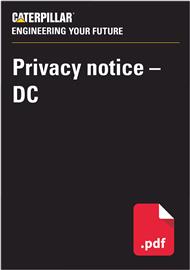 PRIVACY NOTICE – DC