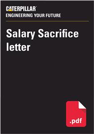 SALARY SACRIFICE LETTER